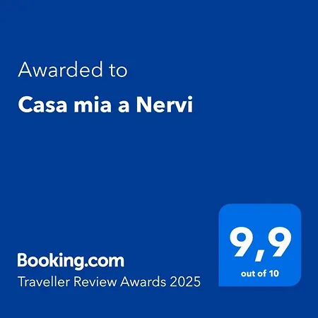 Apartament Casa Mia A Nervi
